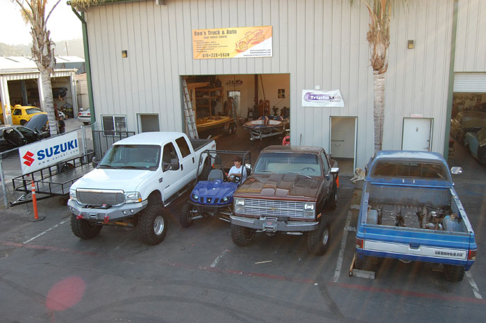 Rons truck and auto shop in San Diego