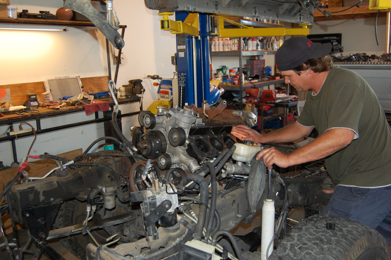 cleaning 6.0 cylinder deck