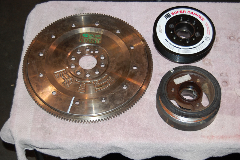 flex plate and damper