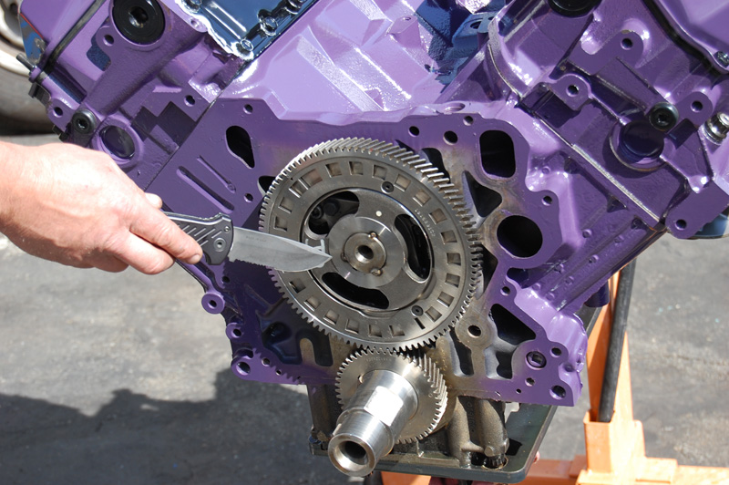welded timing gear