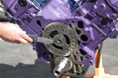 welded timing gear