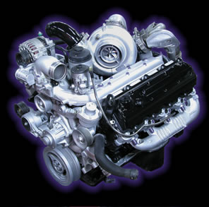 Ford Engine with Turbo